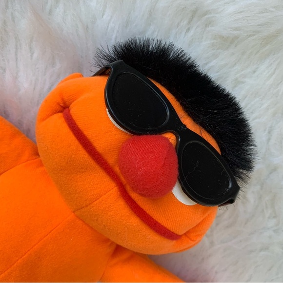 Y2K 2005 Nanco Collectible Sesame Street Beach Ernie Plush Toy - Picture 8 of 9